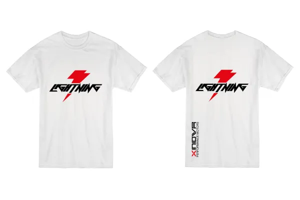 Xnova Lightning T-Shirt in Weiß - Größe 58