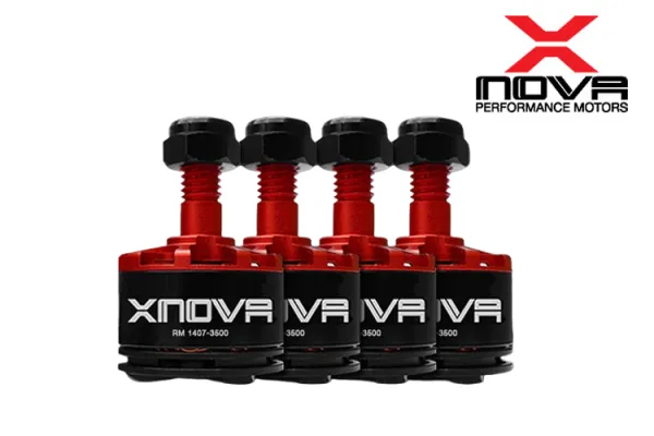 Xnova FPV Brushless Motor 1407 mit 3500KV mit M5 Welle (14mm) 4Stück