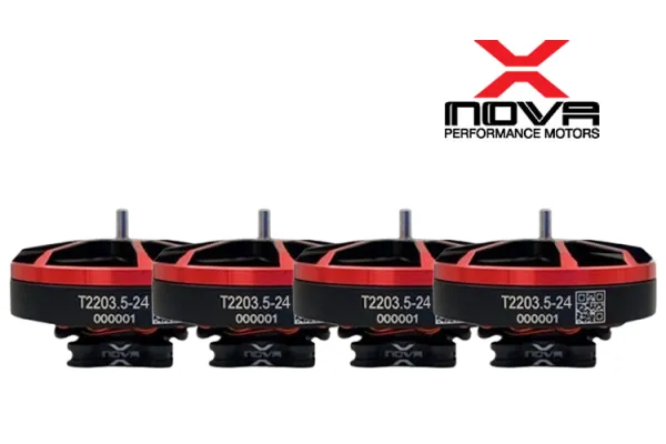 Xnova FPV Brushless Motor 2203.5 mit 2400KV mit 1,5 Welle (3,6mm) 4Stück