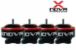 Xnova FPV Brushless Motor T1204 mit 6000KV mit 1,5 Welle (3,8mm) 4Stück mit Stecker