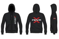 Xnova Team Hoodie in Schwarz - Größe 50